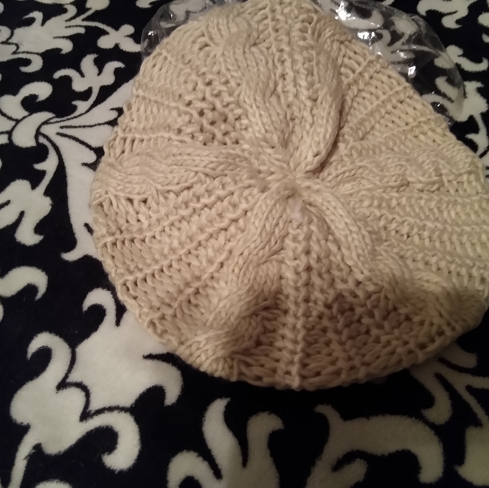 Beret style winter hat